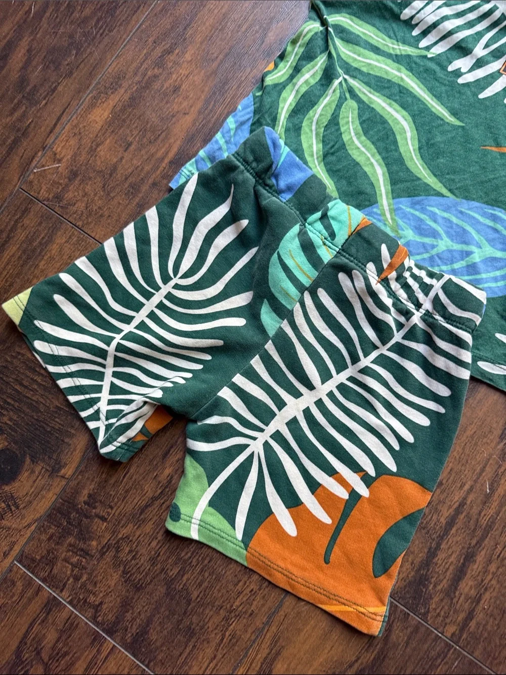 Jurassic park dinosaurs matching set shorts and shirt H&M